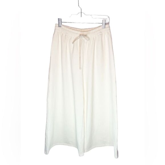 LIT Active Pants - Lit Active Rest Wide-leg Sweatpants Cream Colored